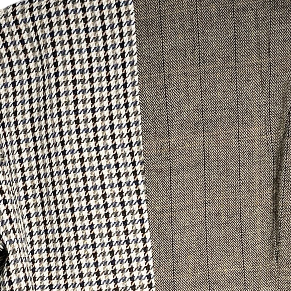 Anthropologie Black and White Houndstooth Blazer - Picture 5 of 5